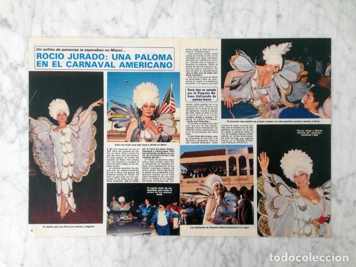 Coleccionismo de Revistas y Peri&oacute;dicos: REPORTAJE - ROCIO JURADO - 1986