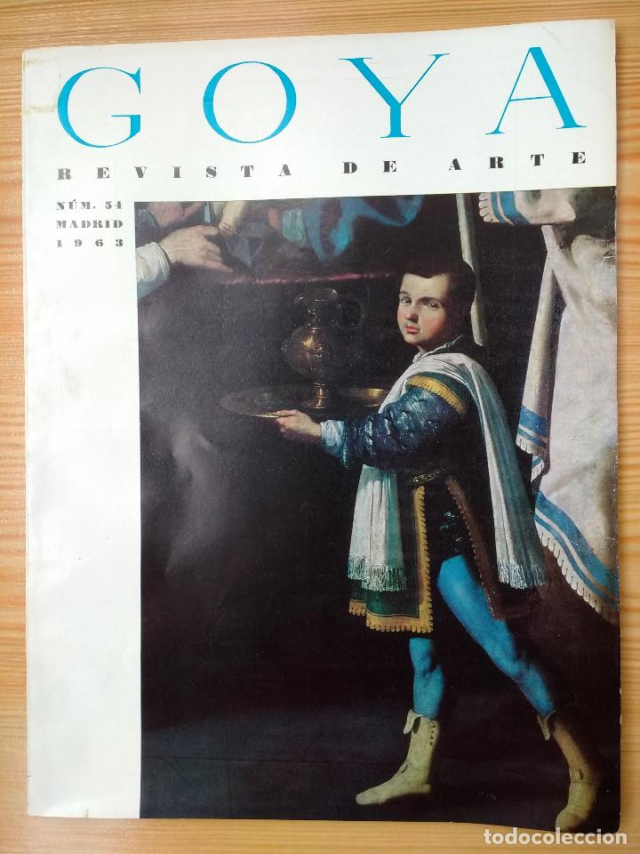 Colecionismo de Revistas e Jornais: GOYA REVISTA DE ARTE N&ordm; 54-1963