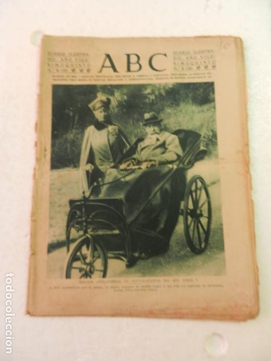 Coleccionismo de Revistas y Peri&oacute;dicos: ABC MADRID 1929 N&ordm; 8180. SOCIEDAD, POL&Iacute;TICA, LA CONVALECENCIA DEL REY JORGE V...