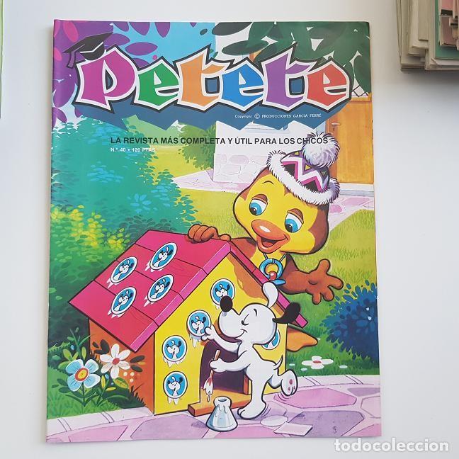 Coleccionismo de Revistas y Peri&oacute;dicos: REVISTA PETETE, A&Ntilde;O I N&ordm; 40, ED. P.T.T., A&Ntilde;O 1982,SIN SUPLEMENTO,LEER DESCRIPCI&Oacute;N,BUEN ESTADO