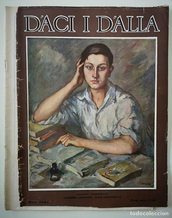 Collectionnisme de Revues et Journaux: D'AC&Iacute;  I  D'ALL&Agrave;  N&ordm;.-89  Maig 1925  portada. Ricard Canals