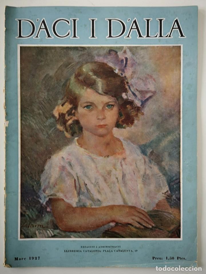 Collectionnisme de Revues et Journaux: D'AC&Iacute;  I  D'ALL&Agrave;  N&ordm;.-111   Mar&ccedil; 1927  portada. F. Labarta