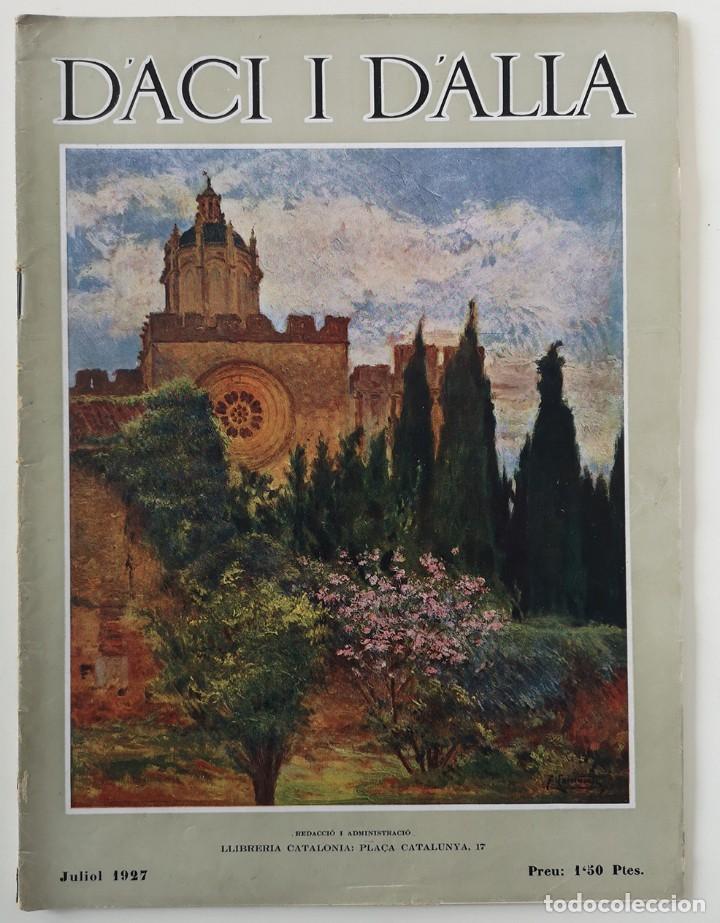 Collectionnisme de Revues et Journaux: D'AC&Iacute;  I  D'ALL&Agrave;  N&ordm;.-115   Juliol 1927  portada. Alexandre Cardunets