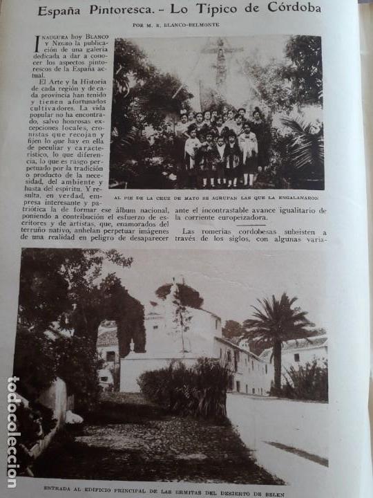 Collection Magazines and Newspapers: LO TIPICO DE CORDOBA ROMERIA SANTUARIO LINARES PEROLES CANDELARIA CORTIJO 10 HOJAS A&Ntilde;O 1928