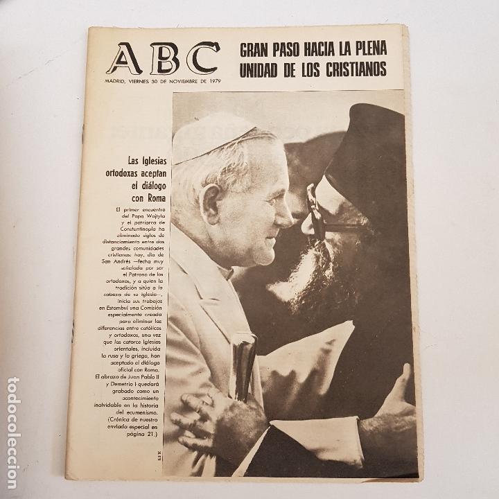 Coleccionismo de Revistas y Peri&oacute;dicos: ABC. 30 noviembre 1979. Las iglesias ortodoxas aceptan el di&aacute;logo con Roma.  Tdkr66