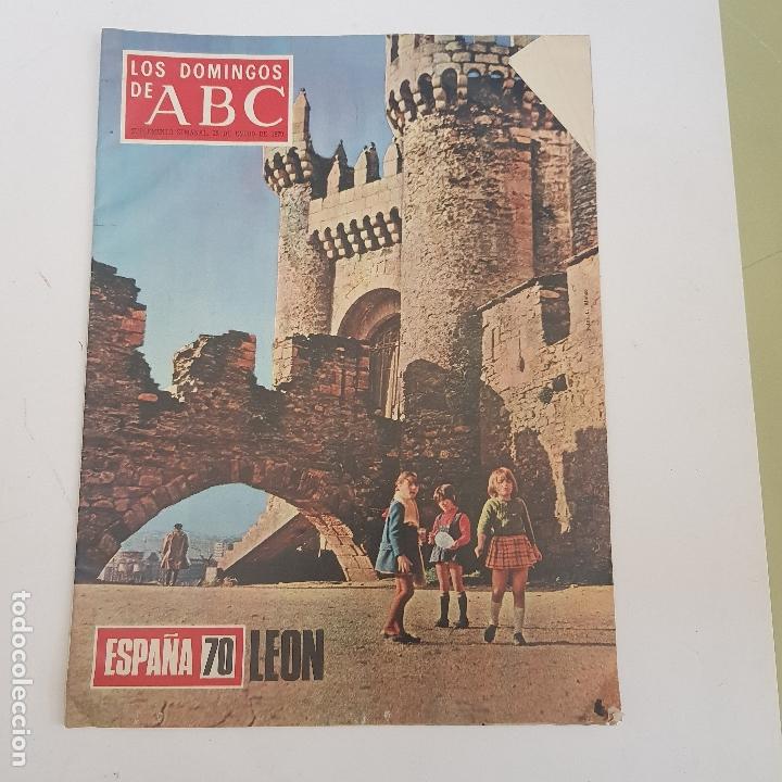 Coleccionismo de Revistas y Peri&oacute;dicos: Los domingos de ABC. Espa&ntilde;a 70. Le&oacute;n. TDKR66