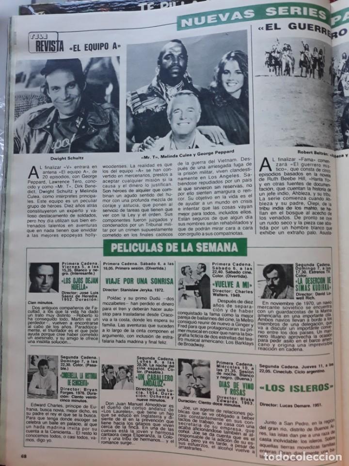 Coleccionismo de Revistas y Peri&oacute;dicos: EL EQUIPO A TEAM GEORGE PEPPARD MR T RAF VALLONE CARMEN SEVILLA