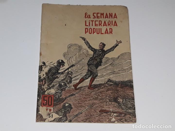 Coleccionismo de Revistas y Peri&oacute;dicos: REVISTA ILUSTRADA REPUBLICANA LA SEMANA LITERARIA POPULAR N&ordm; 51 MAYO DE 1938 GUERRA CIVIL ESPA&Ntilde;OLA