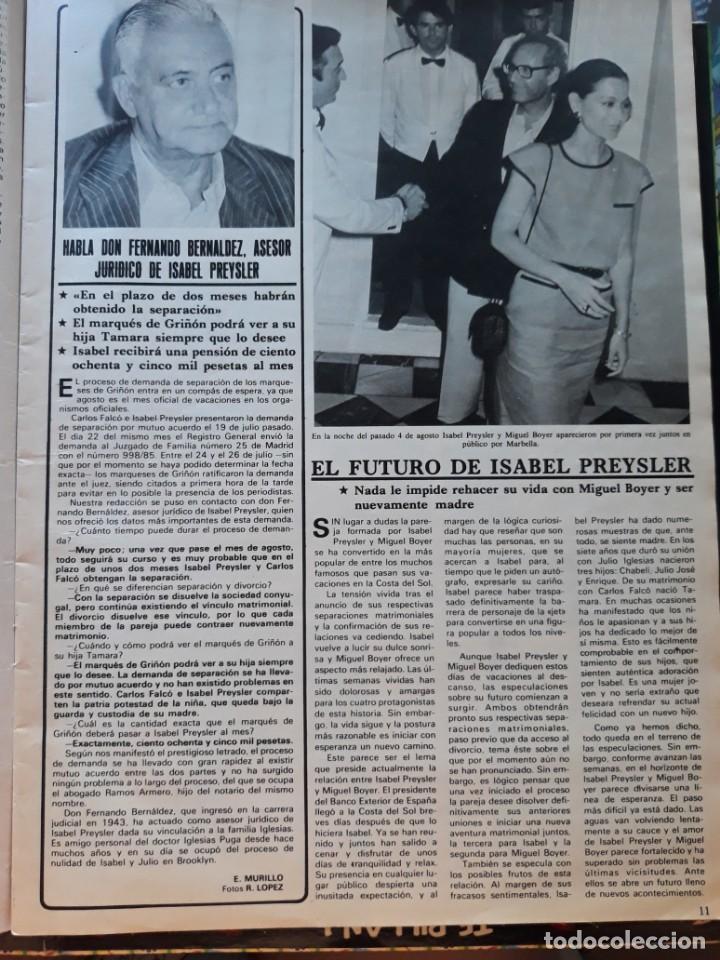 Coleccionismo de Revistas y Peri&oacute;dicos: ISABEL PREYSLER MIGUEL BOYER