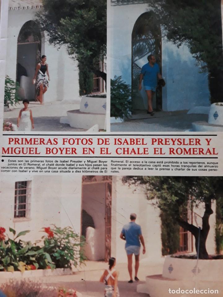 Coleccionismo de Revistas y Peri&oacute;dicos: ISABEL PREYSLER MIGUEL BOYER