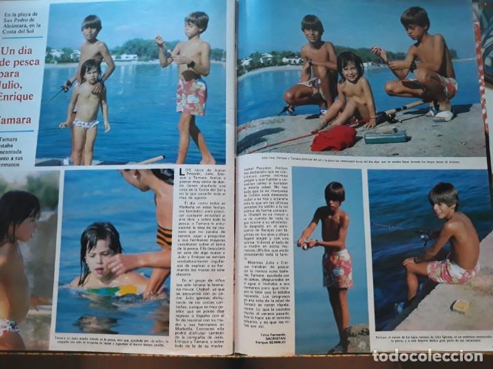 Coleccionismo de Revistas y Peri&oacute;dicos: ISABEL PREYSLER MIGUEL BOYER JULIO ENRIQUE CHABELI TAMARA FALCO