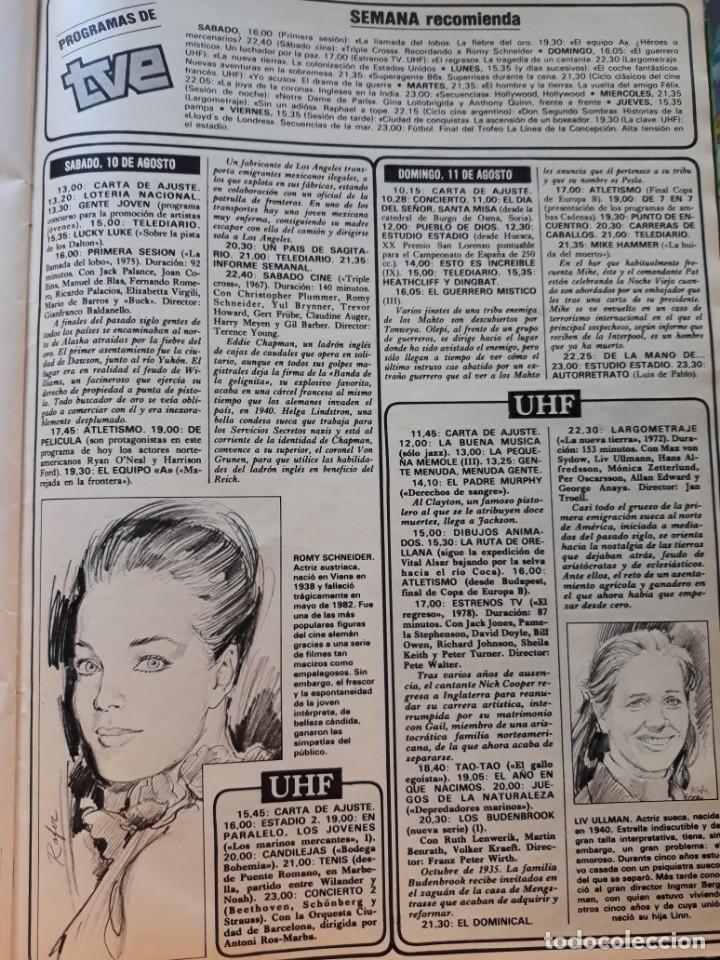 Coleccionismo de Revistas y Peri&oacute;dicos: ROMY SCHNEIDER LIV ULLMAN