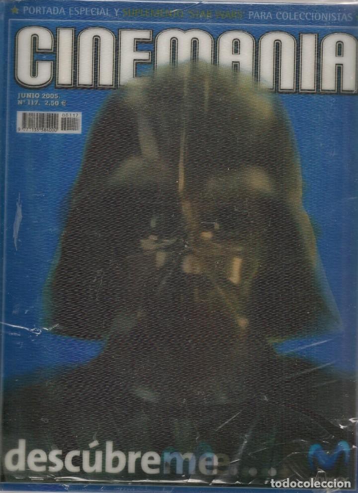 Coleccionismo de Revistas y Peri&oacute;dicos: CINEMANIA. N&ordm; 117. PORTADA ESPECIAL Y SUPLEMENTO STAR WARS. (VI/8)