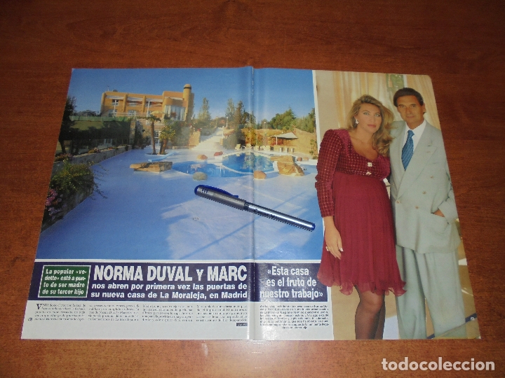 Collection Magazines and Newspapers: RETAL 1994: NORMA DUVAL EN SU NUEVA CASA DE LA MORALEJA