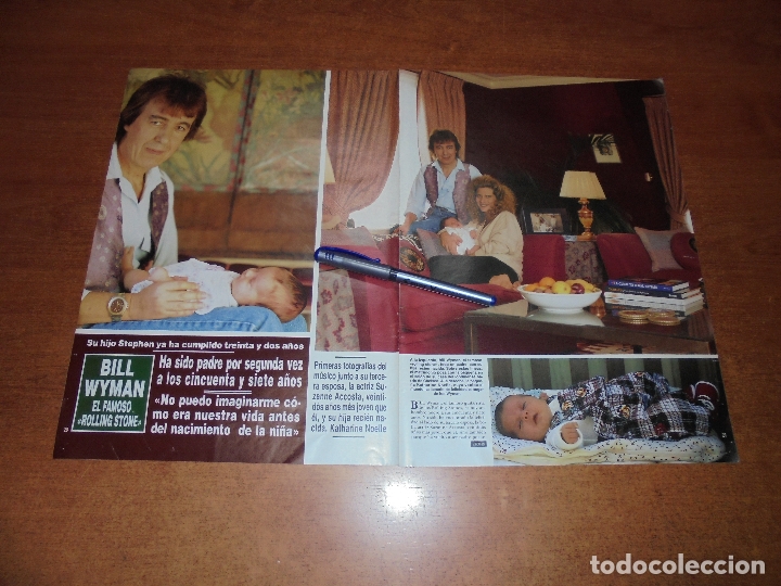 Coleccionismo de Revistas y Peri&oacute;dicos: RETAL 1994: BILL WYMAN (ROLLING STONES)