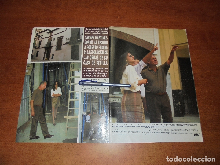 Coleccionismo de Revistas y Peri&oacute;dicos: RETAL 1994: CARMEN MART&Iacute;NEZ BORDI&Uacute;, SU CASA DE SEVILLA