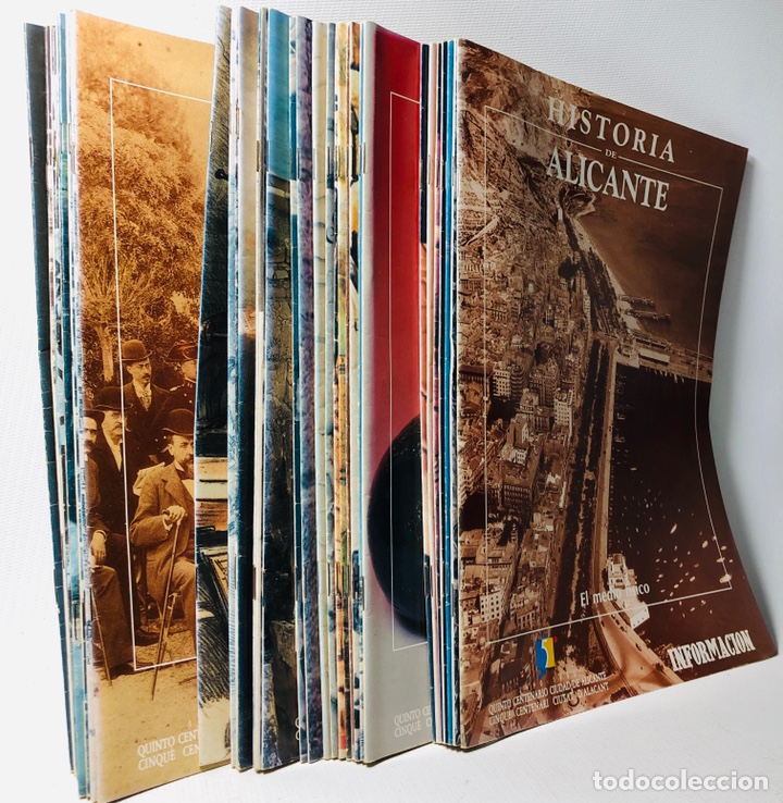 Coleccionismo de Revistas y Peri&oacute;dicos: HISTORIA DE ALICANTE EN FASCICULOS &middot;&middot;&middot;41 VOL. FALTA EL FASCICULO N&ordm; 22. &middot;&middot;