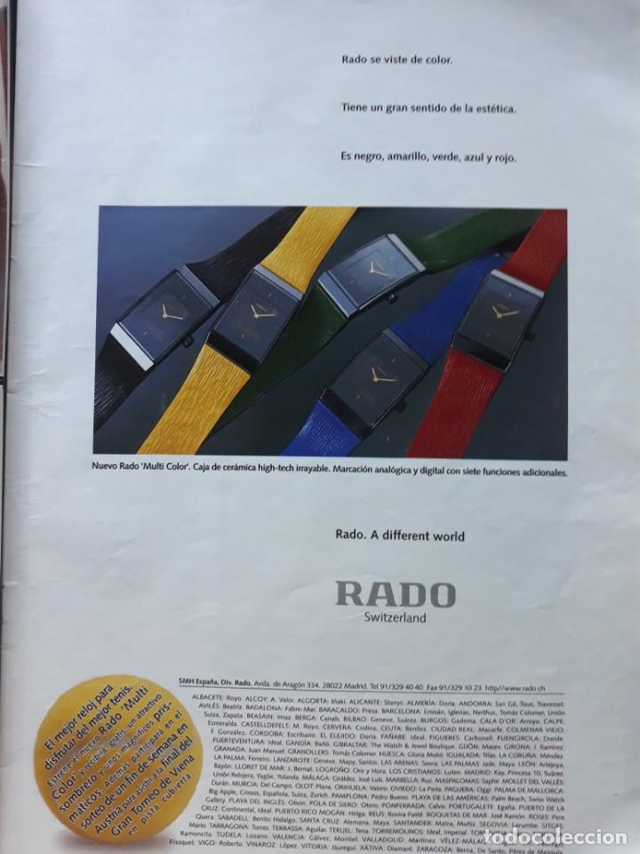 Coleccionismo de Revistas y Peri&oacute;dicos: anuncio relojes rado suiza