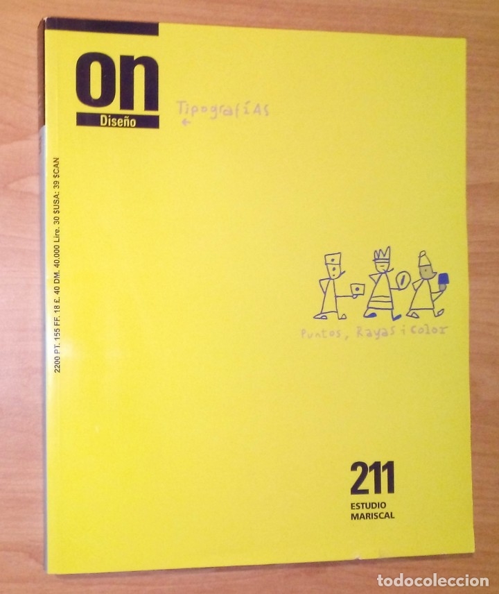 Collection Magazines and Newspapers: ON DISE&Ntilde;O N.&ordm; 211, 2000 (DOSIER JAVIER MARISCAL)