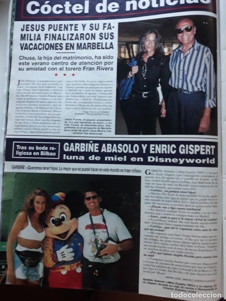 Coleccionismo de Revistas y Peri&oacute;dicos: garbi&ntilde;e abasolo miss  espa&ntilde;a  jesus puente enric gispert