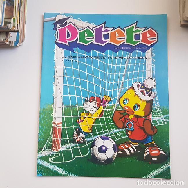 Coleccionismo de Revistas y Peri&oacute;dicos: REVISTA PETETE, A&Ntilde;O II N&ordm; 76, ED. P.T.T., A&Ntilde;O 1982,SIN SUPLEMENTO,LEER DESCRIPCI&Oacute;N,BUEN ESTADO