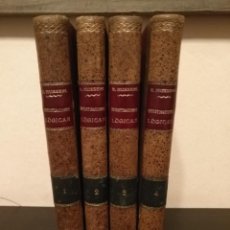 Coleccionismo de Revistas y Periódicos: EDMUND HUSSERL, INVESTIGACIONES LOGICAS, REVISTA DE OCCIDENTE 1929, 4 TOMOS COMPLETA.