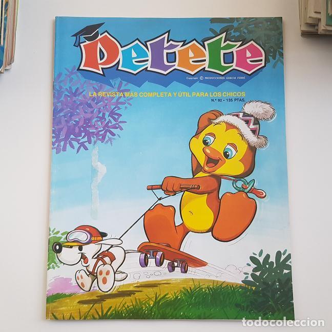 Coleccionismo de Revistas y Peri&oacute;dicos: REVISTA PETETE, A&Ntilde;O II N&ordm; 92, ED. P.T.T., A&Ntilde;O 1983,CON Y SIN SUPLEMENTOS,LEER DESCRIPCI&Oacute;N