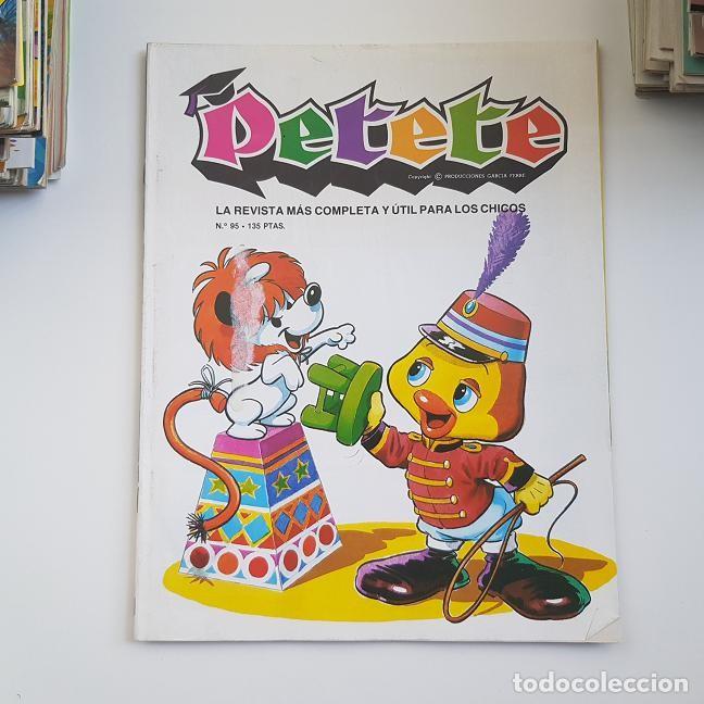 Coleccionismo de Revistas y Peri&oacute;dicos: REVISTA PETETE, A&Ntilde;O II N&ordm; 95, ED. P.T.T., A&Ntilde;O 1983, SUPLEMENTOS Y CROMOS LEER DESCRIPCI&Oacute;N