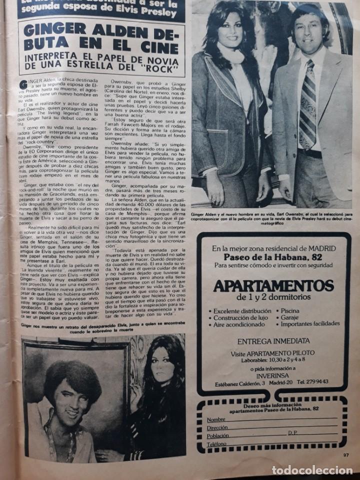 Coleccionismo de revistas y peri&oacute;dicos: GINGER ALDEN ELVIS PRESLEY