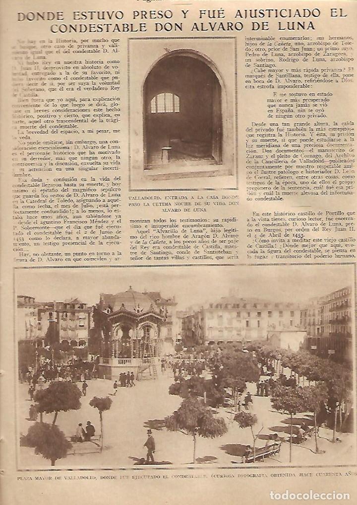 Collection Magazines and Newspapers: &Ntilde; 1924 GRAFOLOGIA DUQUE DE ALBA CASTILLO EL PORTILLO PRISION ALVARO DE LUNA FEMINISMO TORROME POESIA