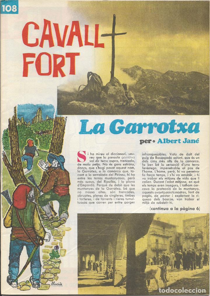 Collection Magazines and Newspapers: REVISTA PER A NOIS I NOIES, CAVALL FORT N&ordm; 108 - PORTADA PER LLUCI&Agrave;