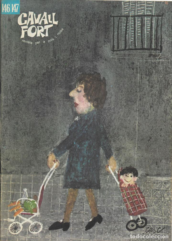 Collection Magazines and Newspapers: REVISTA PER A NOIS I NOIES, CAVALL FORT N&ordm; 146/147 - PORTADA PER CESC