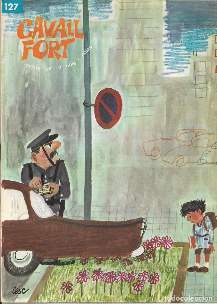 Collection Magazines and Newspapers: REVISTA PER A NOIS I NOIES, CAVALL FORT N&ordm;  127 - PORTADA PER CESC