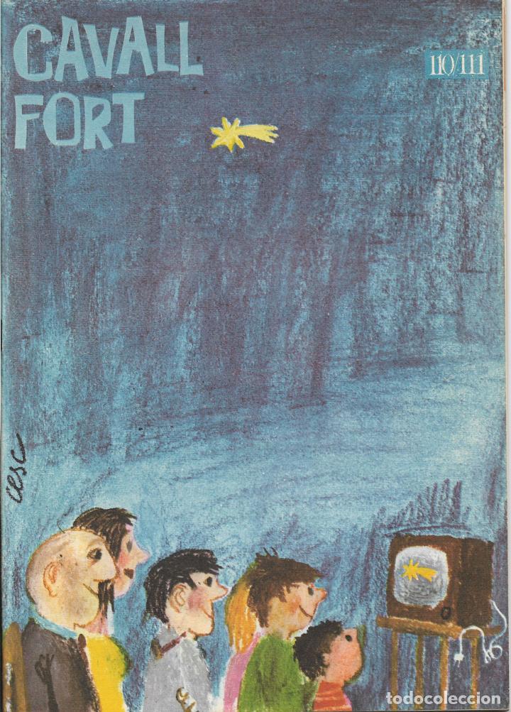 Collection Magazines and Newspapers: REVISTA PER A NOIS I NOIES, CAVALL FORT N&ordm; 110/111- PORTADA PER CESC