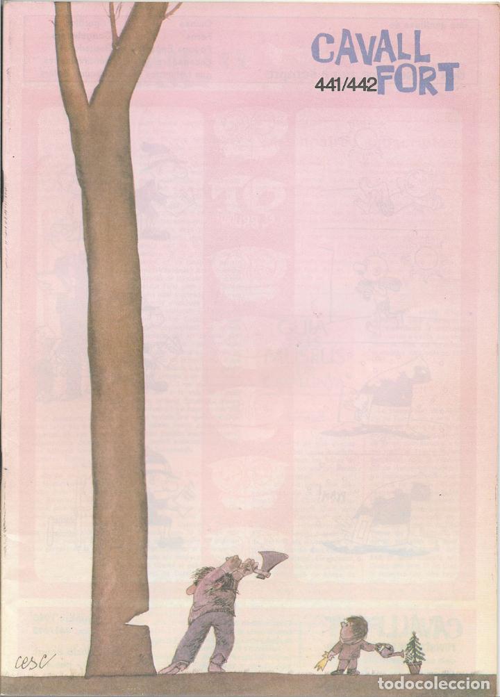 Collezionismo di Riviste e Giornali: REVISTA PER A NOIS I NOIES, CAVALL FORT N&ordm; 441/442 - PORTADA PER CESC