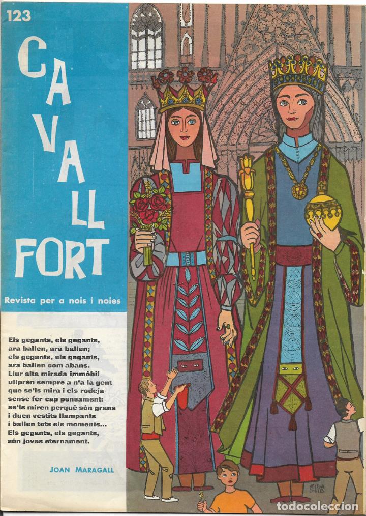 Collection Magazines and Newspapers: REVISTA PER A NOIS I NOIES, CAVALL FORT N&ordm; 123 - PORTADA PER HELENA CORTES
