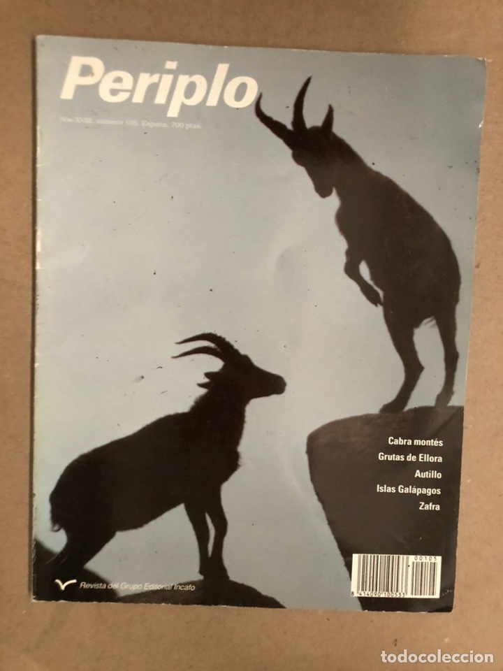 Coleccionismo de revistas y peri&oacute;dicos: PERIPLO N&deg;105 (1992). CABRA MONT&Eacute;S, GRUTAS DE ELLORA, AUTILLO, ISLAS GAL&Aacute;PAGOS, ZAFRA,...