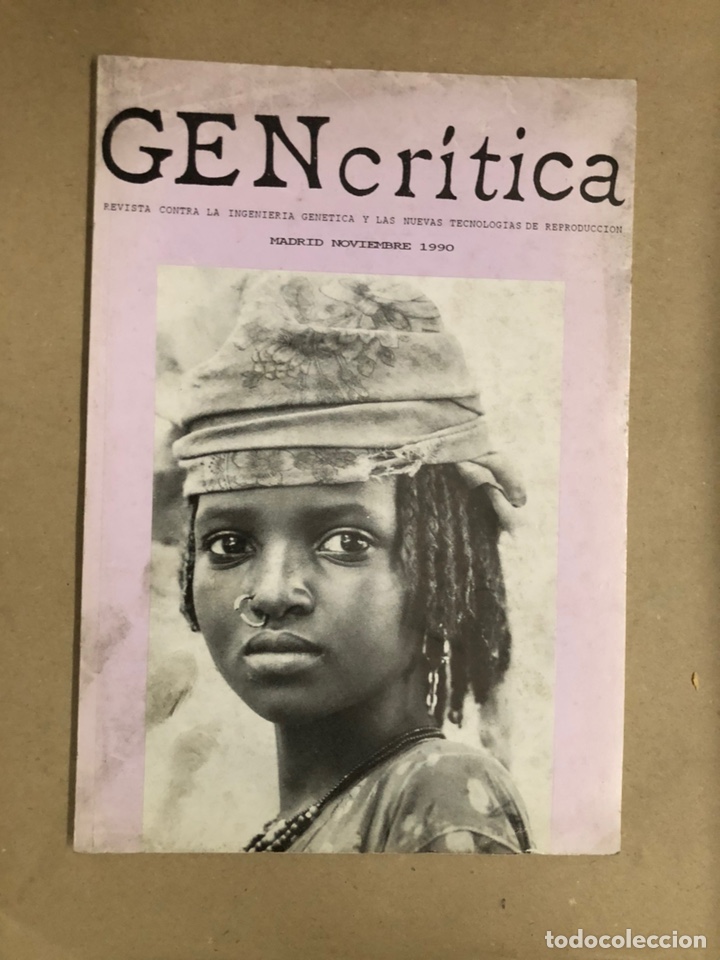 Collezionismo di Riviste e Giornali: GEN CR&Iacute;TICA (1990). REVISTA CONTRA LA INGENIER&Iacute;A GEN&Eacute;TICA Y LAS NUEVAS TECNOLOG&Iacute;AS DE REPRODUCCI&Oacute;N