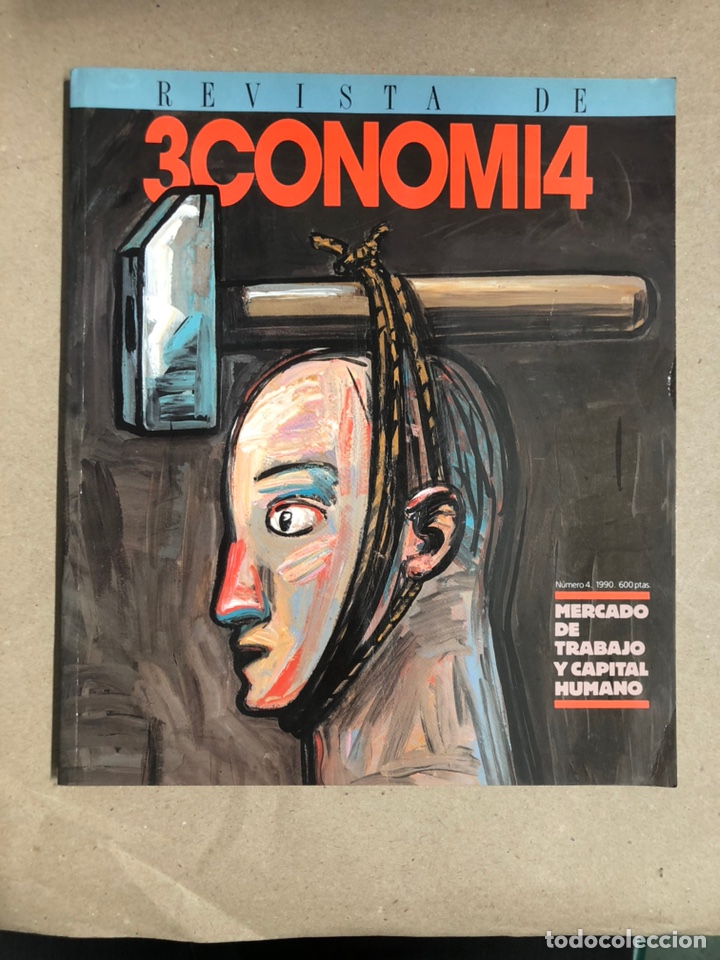 Collezionismo di Riviste e Giornali: REVISTA DE 3CONOMI4 N&deg; 4 (1990). Revista de econom&iacute;a. Ver sumario en fotograf&iacute;as. COMO NUEVA.