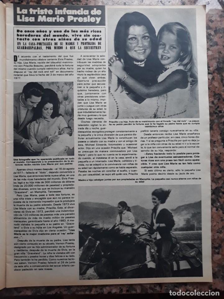 Coleccionismo de revistas y peri&oacute;dicos: elvis presley lisa marie priscilla