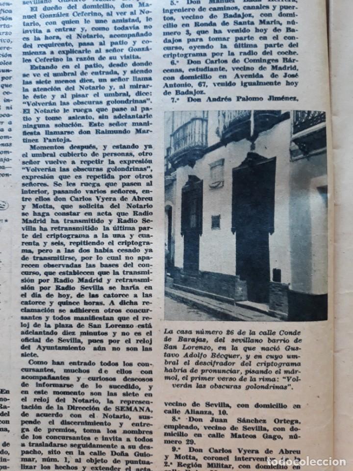 Coleccionismo de Revistas y Peri&oacute;dicos: sevilla 1952 barrio de san lorenzo casa de gustavo adolfo becquer
