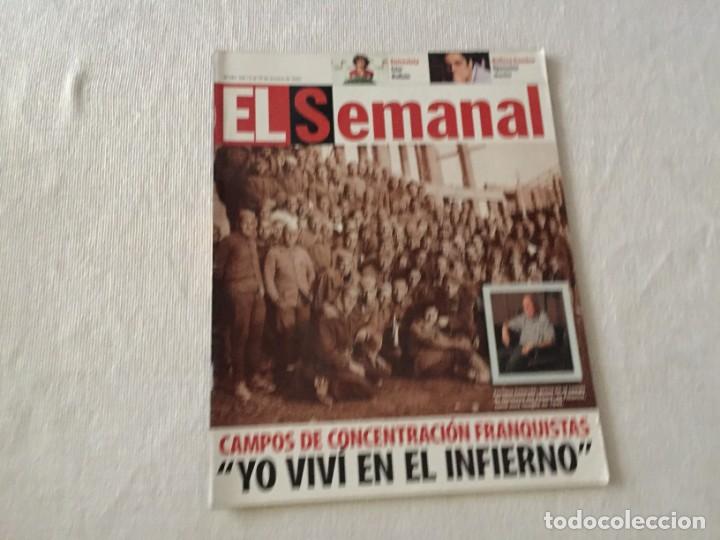 Coleccionismo de revistas y peri&oacute;dicos: EL SEMANAL N&ordm; 781 OCTUBRE 2002 ICIAR BOLLAIN FARAONES FARAON ANTIGUO EGIPTO MURCIA REGIMEN FRANQUIST