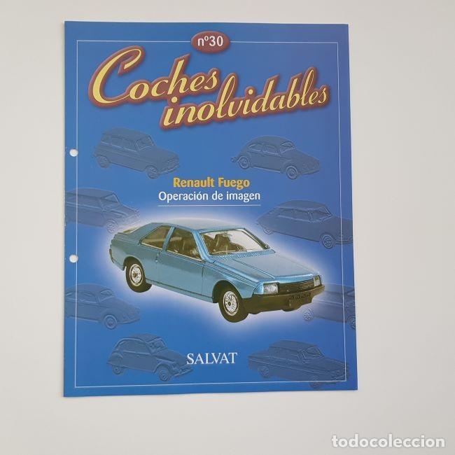 Coleccionismo de Revistas y Peri&oacute;dicos: COCHES INOLVIDABLES N&ordm; 30,RENAULT FUEGO Y OTRAS MARCAS Y MODELOS,LEER DESCRIPCI&Oacute;N,SALVAT,2001