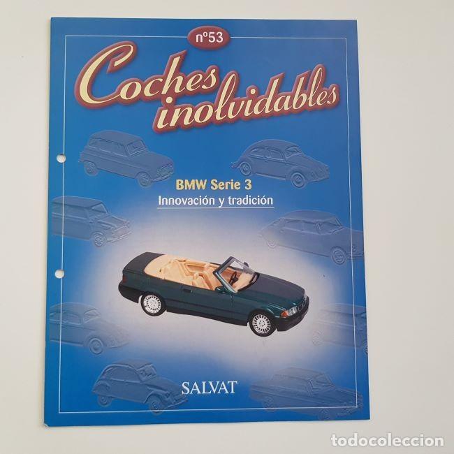Coleccionismo de Revistas y Peri&oacute;dicos: COCHES INOLVIDABLES N&ordm; 53, BMW SERIE 3 Y OTRAS MARCAS-MODELOS,LEER DESCRIPCI&Oacute;N,SALVAT,2001