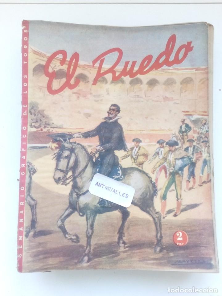 Coleccionismo de revistas y peri&oacute;dicos: EL RUEDO N&ordm;156,A&Ntilde;O 1947 -REVISTA TAURINA-TOROS-TAUROMAQUIA-TORERO