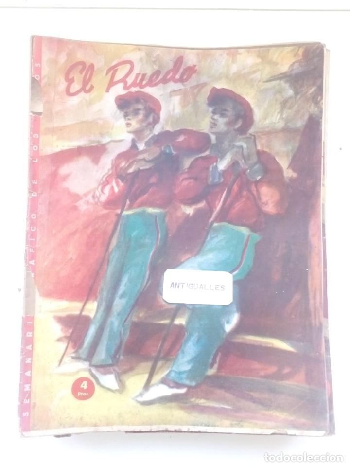Coleccionismo de revistas y peri&oacute;dicos: EL RUEDO N&ordm;382,A&Ntilde;O 1951 -REVISTA TAURINA-TOROS-TAUROMAQUIA-TORERO