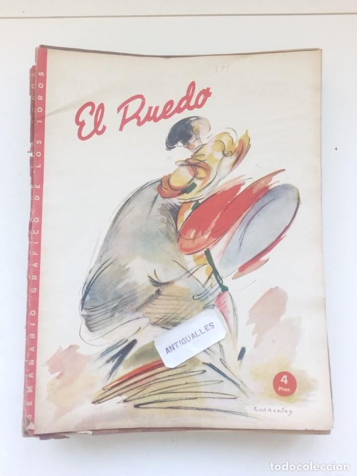 Coleccionismo de revistas y peri&oacute;dicos: EL RUEDO N&ordm;379,A&Ntilde;O 1951 -REVISTA TAURINA-TOROS-TAUROMAQUIA-TORERO