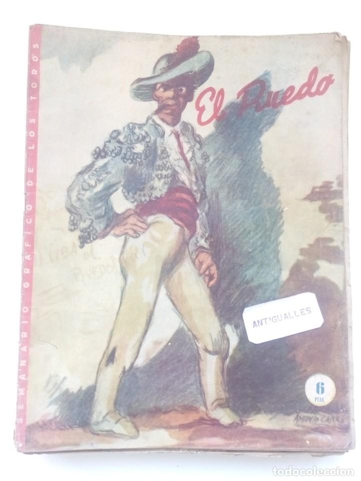 Coleccionismo de revistas y peri&oacute;dicos: EL RUEDO N&ordm;360,A&Ntilde;O 1951 -REVISTA TAURINA-TOROS-TAUROMAQUIA-TORERO