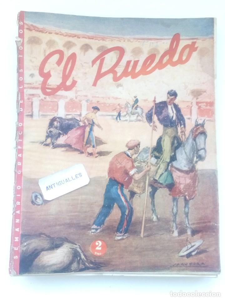 Coleccionismo de revistas y peri&oacute;dicos: EL RUEDO N&ordm;157,A&Ntilde;O 1947 -REVISTA TAURINA-TOROS-TAUROMAQUIA-TORERO-