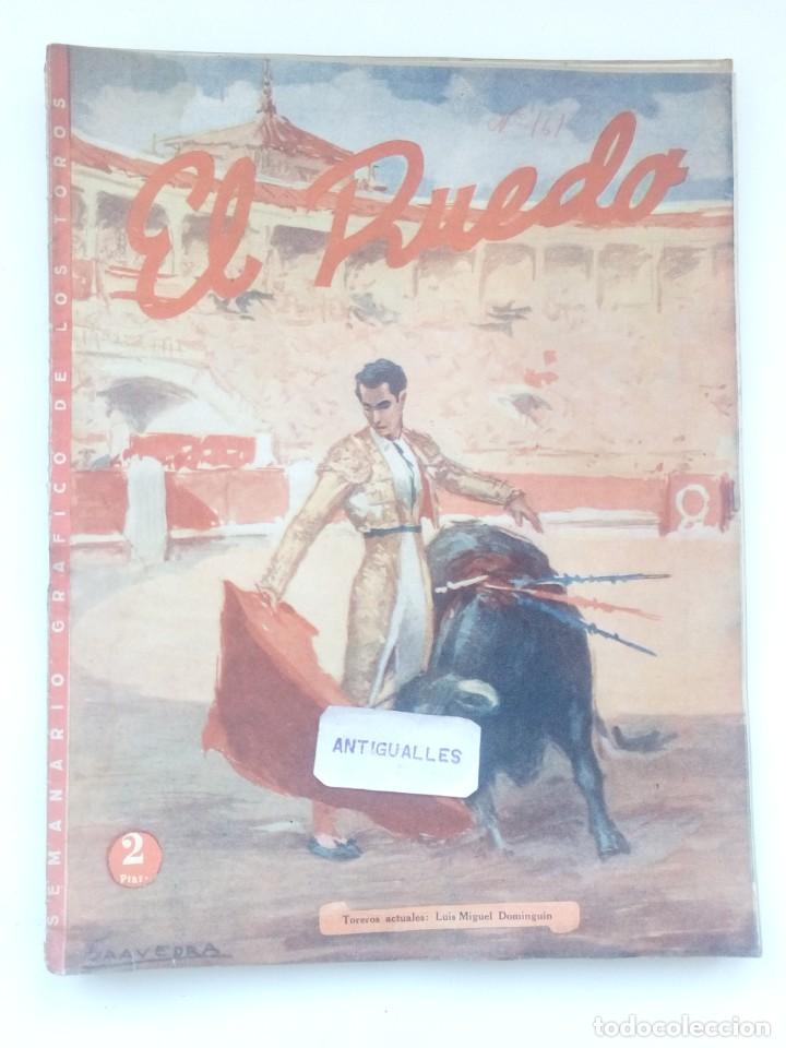 Coleccionismo de revistas y peri&oacute;dicos: EL RUEDO N&ordm;162,A&Ntilde;O 1947 -REVISTA TAURINA-TOROS-TAUROMAQUIA-TORERO-